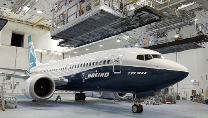 Boeing 737 Max plane