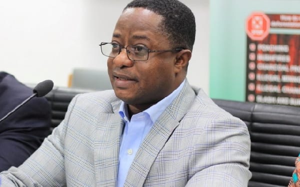 Photo of the Minister of Energy, Mr. Peter Amewu
