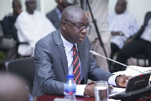 Minister, Lands and Natural Resources, Kwaku Asomah Cheremeh