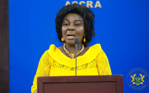 Minister of Sanitation and Water Resources, Cecilia Abena Dapaah