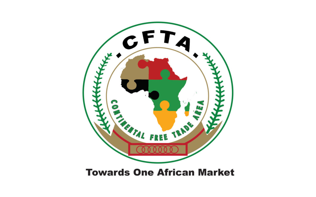 African Continental Free Trade Area logo