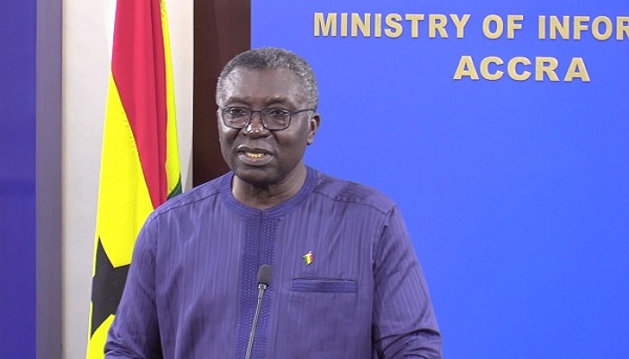 Minister of Environment, Science and Technology, Prof. Kwabena Frimpong Boateng