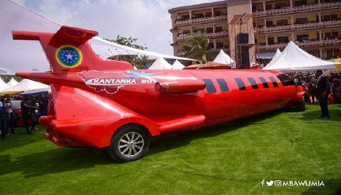 According the CEO, the aeroplane-like vehicle cost around GH¢ 100,000.00 to produce.