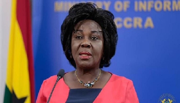 Minister of Sanitation and Water Resources, Mrs Cecilia Abena Dapaah