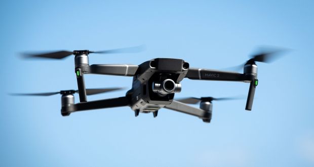 File photo of a drone equipment in flight