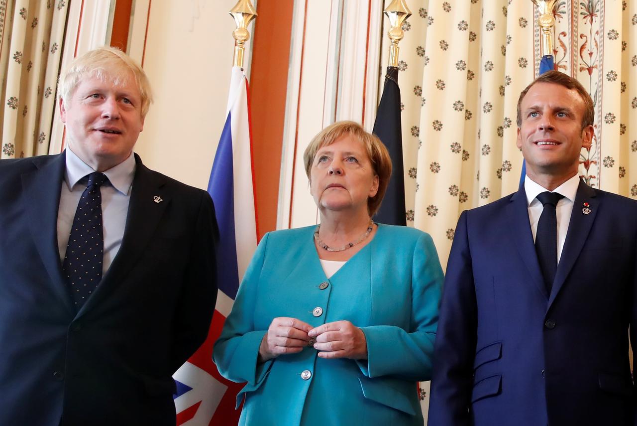 Merkel, Macron, Johnson