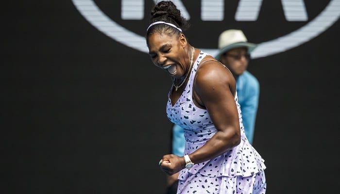 Williams is bidding to win her eighth Australian Open title