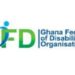 Ghana Federation of Disability Organisation (GFD) logo