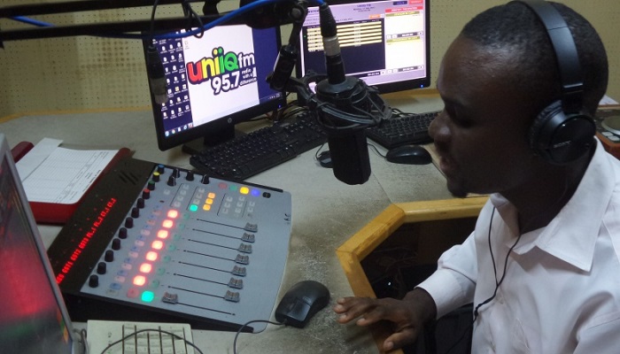 Selassie Sikanku is a radio presenter at Uniiq FM