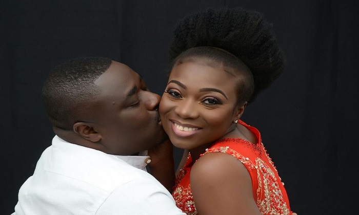 Stacy Amoateng and husband, Quophi Okyeame