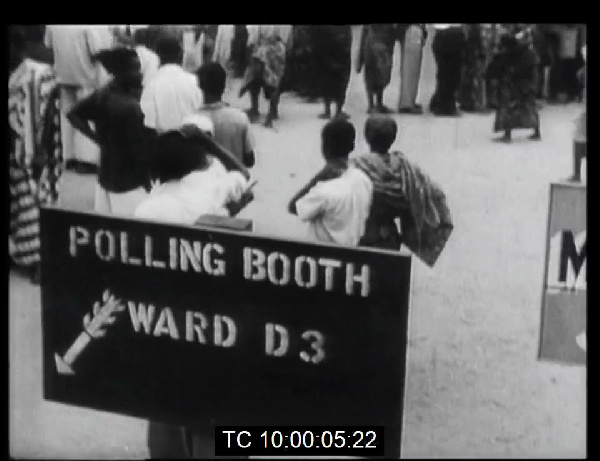 This was the first election to be held in Africa under universal suffrage