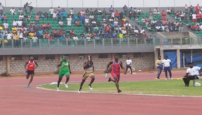 New records were set in the 4×400 metre events of the GUSA Games