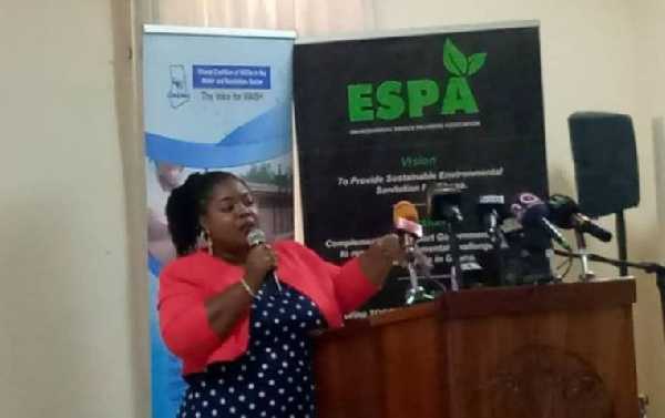 Executive Secretary of ESPA, Ms Ama Ofori Antwi