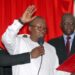 Guinea-Bissau's newly elected president Umaro Cissoko Embalo during his swearing-in ceremony