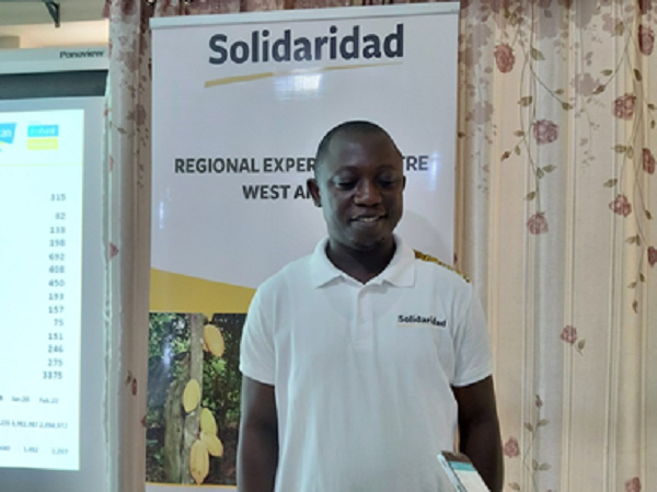 Kwadwo Boadi Mensah, Business Incubation Officer at Solidaridad