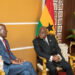 Prime Minister of Trinidad and Tobago,Keith Christopher Rowley (L) & Akufo Addo, Prez, Ghana
