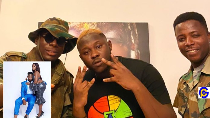 Medikal’s house is full of Military Soldiers ensuring security today