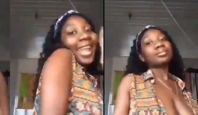 Challenge gone wrong! Lady's boobs pop-out as she contests in Stonebwoy's  #NominateChallenge – www.