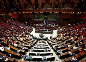 File Photo: The lower house of the Italian Parliament