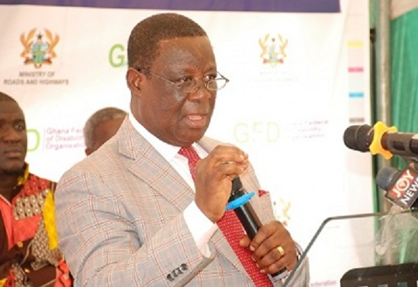 Minister of Roads and Highways , Kwasi Amoako-Atta