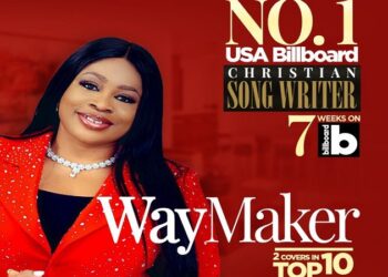Sinach becomes first African to top Billboard’s ‘Christian Songwriters’ Chart