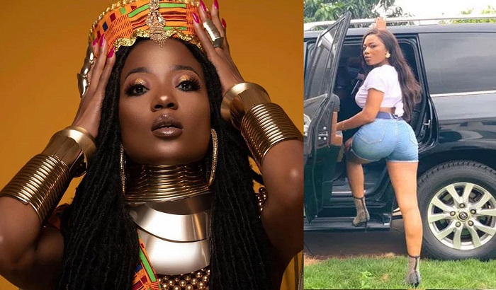 Photo of Ghanaian singer, Efya’s huge backside causes stir on social ...