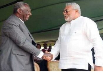 Former President Kufuor was a minister under Rawlings' PNDC