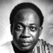 Ghana's first president, Kwame Nkrumah.