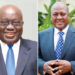 Battle lines drawn for 2020 Elections in Ghana: The presidential candidate of the NPP, President Nana Addo Dankwa Akufo-Addo (left) and that of the NDC, former President John Dramani Mahama,