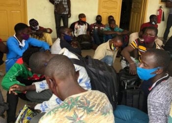 The illegal travellers included 116 males and three females, comprising 67 Nigerians