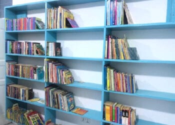 The library completed by the Member of Parliament for Effutu, Alexander Afenyo-Markin