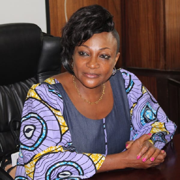 Former Minister of Gender, Women and Social Protection Afisa Otiko Djaba