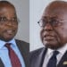 President Nana Addo Dankwa Akufo-Addo and Daniel Yao Domelevo