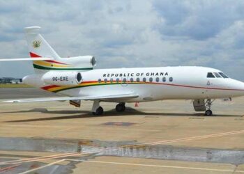 Ghana's presidential jet