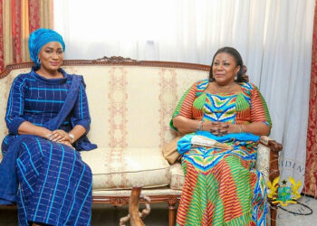 First and Second ladies, Rebecca Akufo-Addo and Samira Bawumia