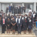 Some young Ghanaian lawyers in a group photo with High Court Judges