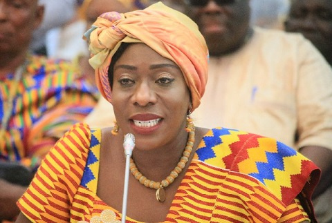 Catherine Afeku, former minister of tourism, arts and culture