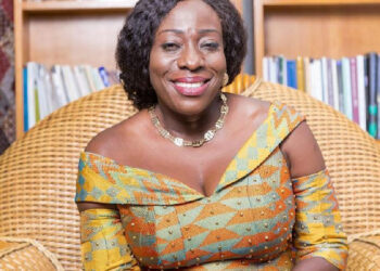 Former Minister of Tourism, Arts and Culture, Catherin Afeku