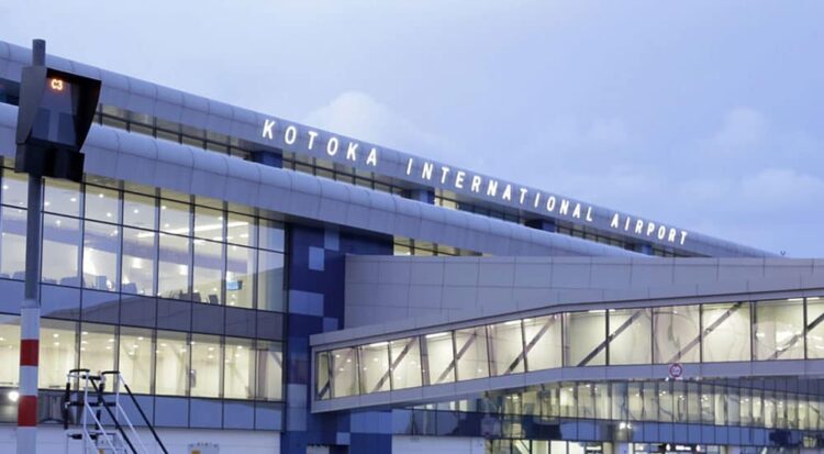 Frontage of the Kotoka International Airport