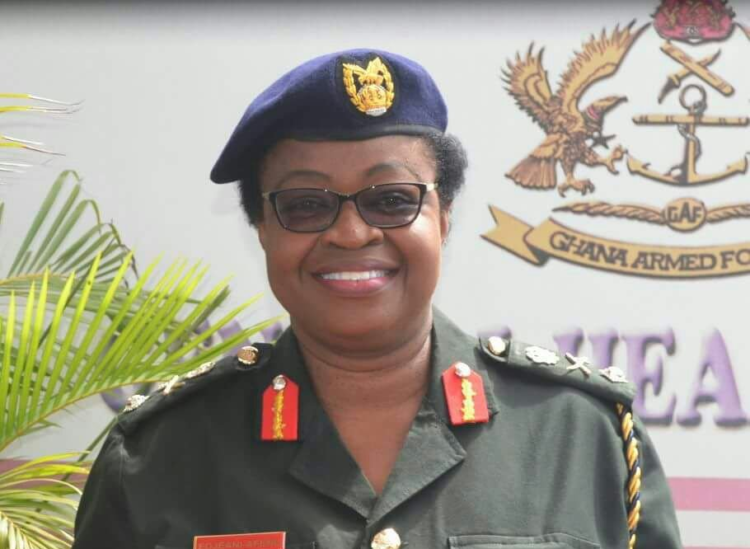 The late Brigadier-General Constance Emefa Edjeani-Afenu