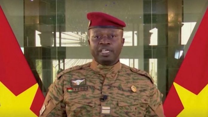 Lt. Col. Paul-Henri Sandaogo Damiba, ousted Burkina Faso junta leader