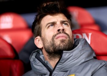 Gerard Pique saw red in his final match