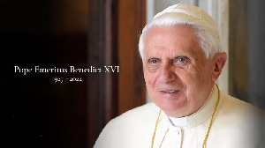 Pope Benedict XVI resigned as Catholic Pope in 2013