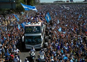 The Argentina bus in Buenos Aires
