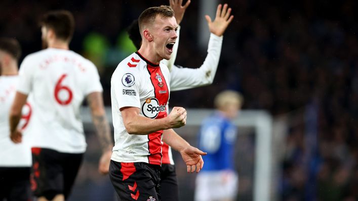 James Ward-Prowse inspired Southampton to a precious win at Everton