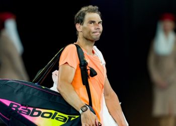 Rafael Nadal has dropped out of the men's top 10 for the first time in almost 18 years