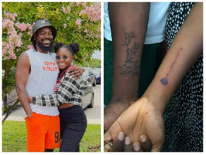 Simi and Adekunle's tattoos
