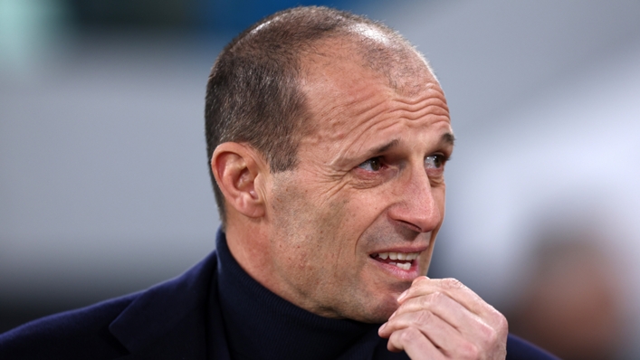 Massimiliano Allegri wants Juventus to go for the Europa League