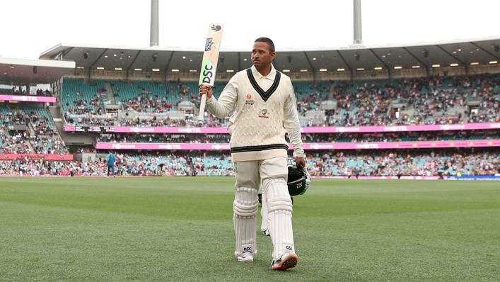Usman Khawaja had a difficult journey to India