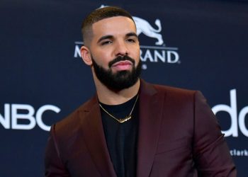 FILE - This May 1, 2019 file photo shows Drake at the Billboard Music Awards in Las Vegas. SiriusXM and Pandora, companies that merged earlier this year, announced Thursday, July 25, that they have signed a new creative partnership with the superstar rapper. (Photo by Richard Shotwell/Invision/AP, File)